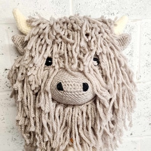 Highland cow crochet pattern only. U.S image 3