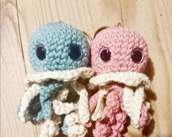 no sew jellyfish buddy crochet pattern only u.s. keychains