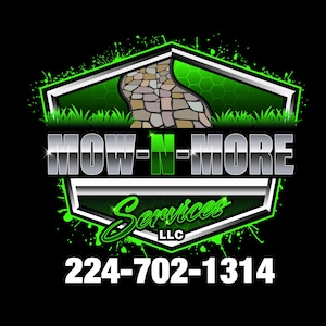 Stone Walkway logo design using Brick Paving and Grass.