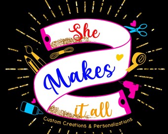 Custom Logo Design: Crafts, Florist, & Cutting Machine Businesses