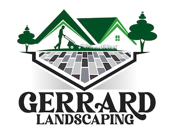 Lawn Mowing Service Logo: DIY Landscaping Design Template