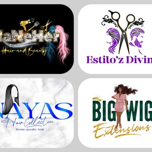 Custom Lash Boutique Logo Design: Eyelash Branding Kit