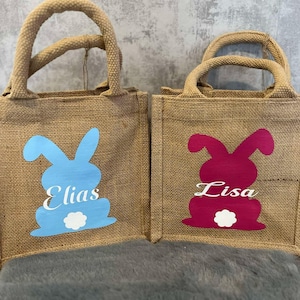 Ostertasche, Jutetasche Ostern, Ostern, Ostertasche personalisiert, Ostertasche Kind, Osterkorb, Ostertasche Jungs, Ostertasche Mädchen
