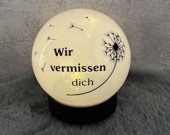LED solar light, solar lights grave, gravestone, we miss you, memorial light, missing, balcony/terrace