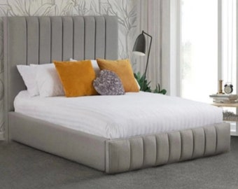 Warwick Upholstered Ottoman Storage Bed Frame | Double | Single | Small Double | KingSize | Super King Size Bed