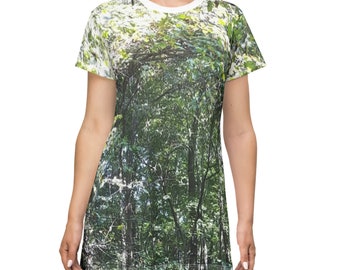 Forest Camo T-shirt Dress / Camouflage T-shirt Dress / Camouflaged T-shirt  Dress - Etsy