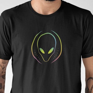 Alien Neon Graphic Tee