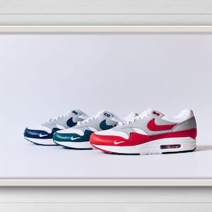 Digital Sneaker Print | Air Max 1 LV8 pack | Digital Sneaker Print | Printable Minimalistic Photography Download