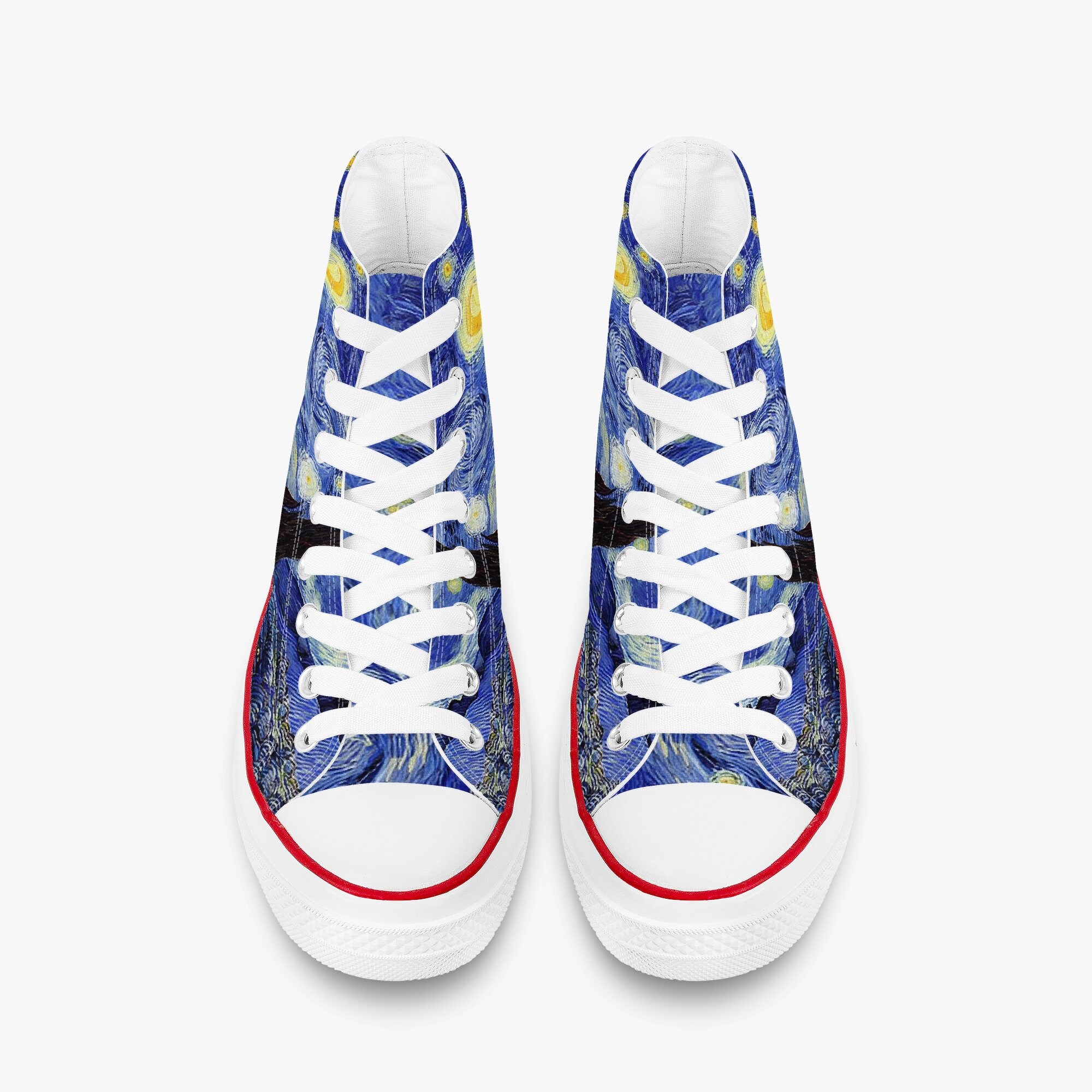 Van Gogh Converse, Starry Sky Sneakers, Night Sky Footwear