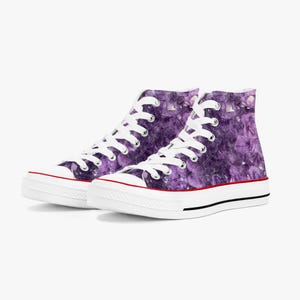 Converse alte lilla hot sale