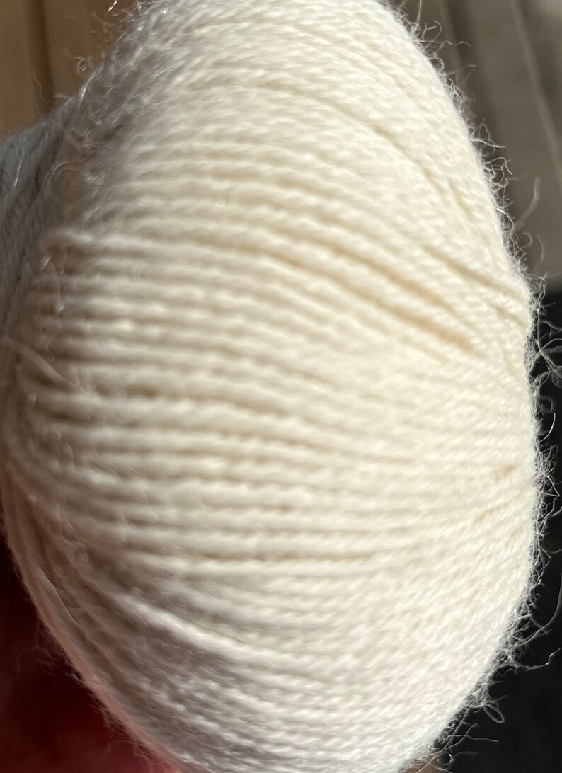 Jambières en laine d'alpaga Genouillères beiges Genouillères thérapeutiques en tricot Jambières échancrées image 2