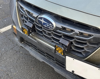 Fog Light Mount Brackets for 2022-2023 Subaru Outback Wilderness | Fits Diode Dynamics SS3