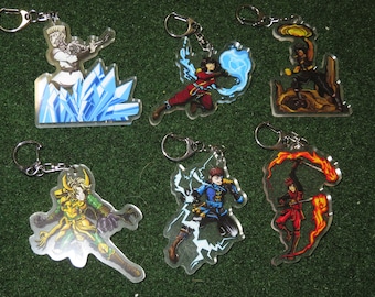 Ninja Go Charakter Schlüsselanhänger