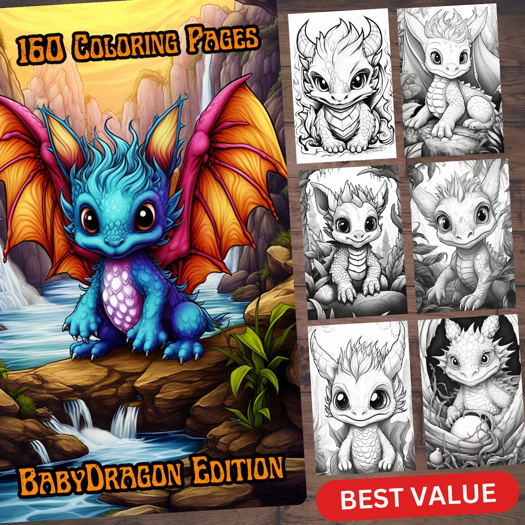  Fantasy Coloring Motiv 