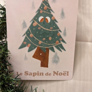Tarjetas de yoga navideñas, temporada festiva, yoga navideño para niños