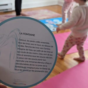 histoires de yoga 2-8 ans, routine de yoga, cartes de Méditation et Yoga pour Enfants, Postures de yoga