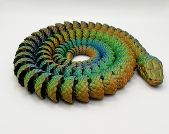 Lifelike Articulated Snake