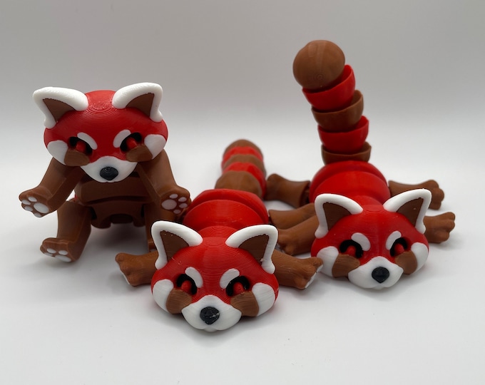 Articulated Red Panda