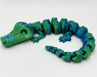 Articulated Alligator: 3D Printed Flexible Reptile