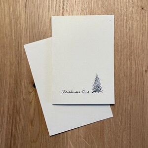 disegno di cartolina di buon natale fatto a mano