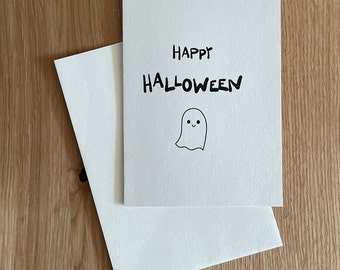 Happy Halloween Cards, Happy Halloween Handlettering
