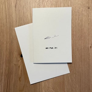 Go For It Card, Handmade Card