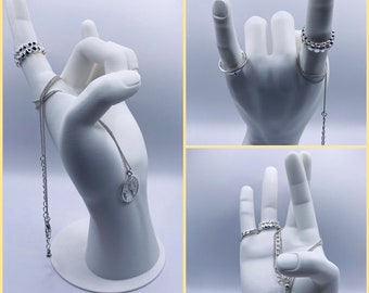Stilvoller Hand Schmuckständer: Präsentiere deine Ringe, Ketten und weiteren Schmuck mit Eleganz!