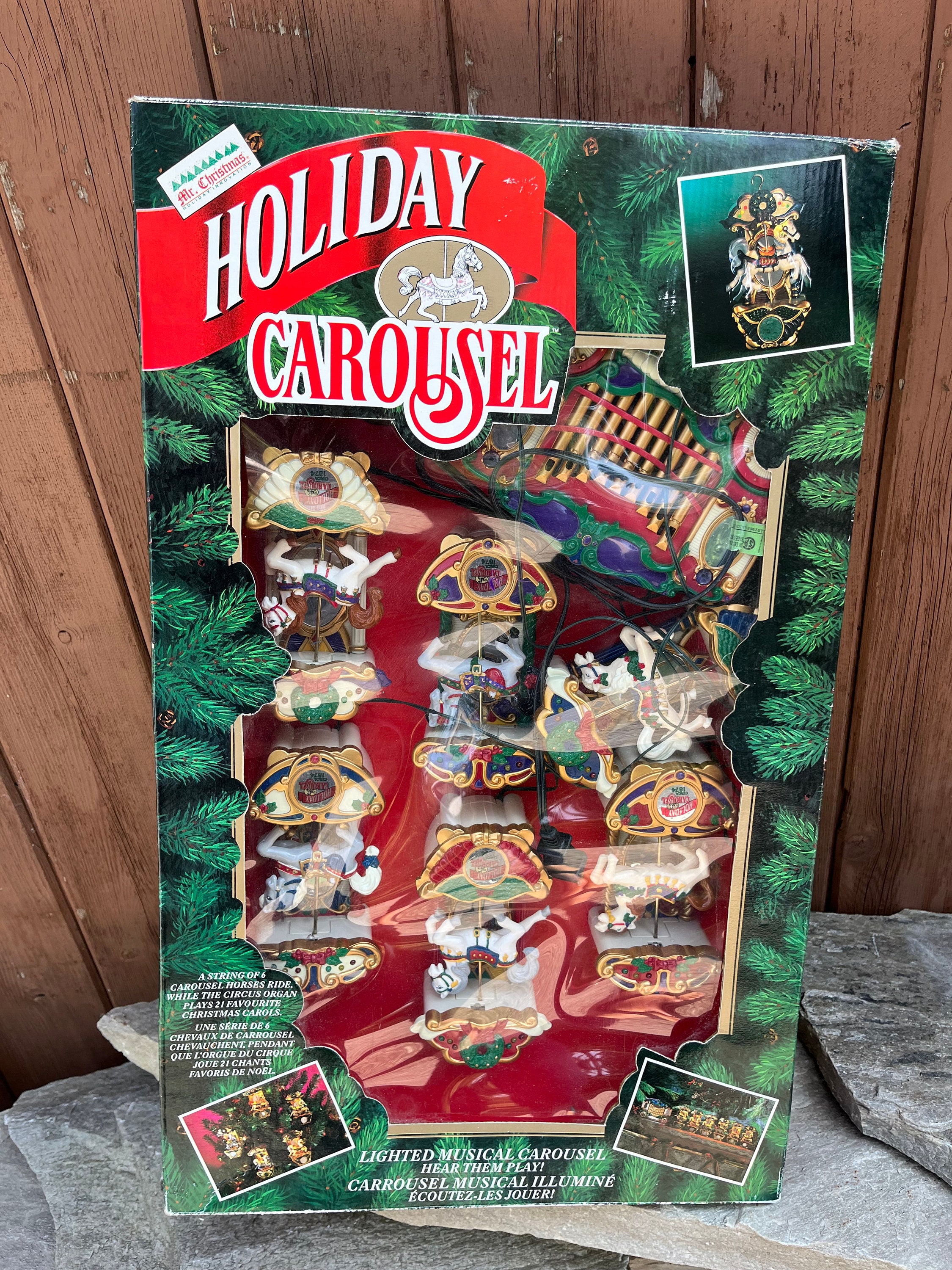 Mr christmas carousel music box - Etsy 日本 Mr christmas carousel music box - Etsy 日本