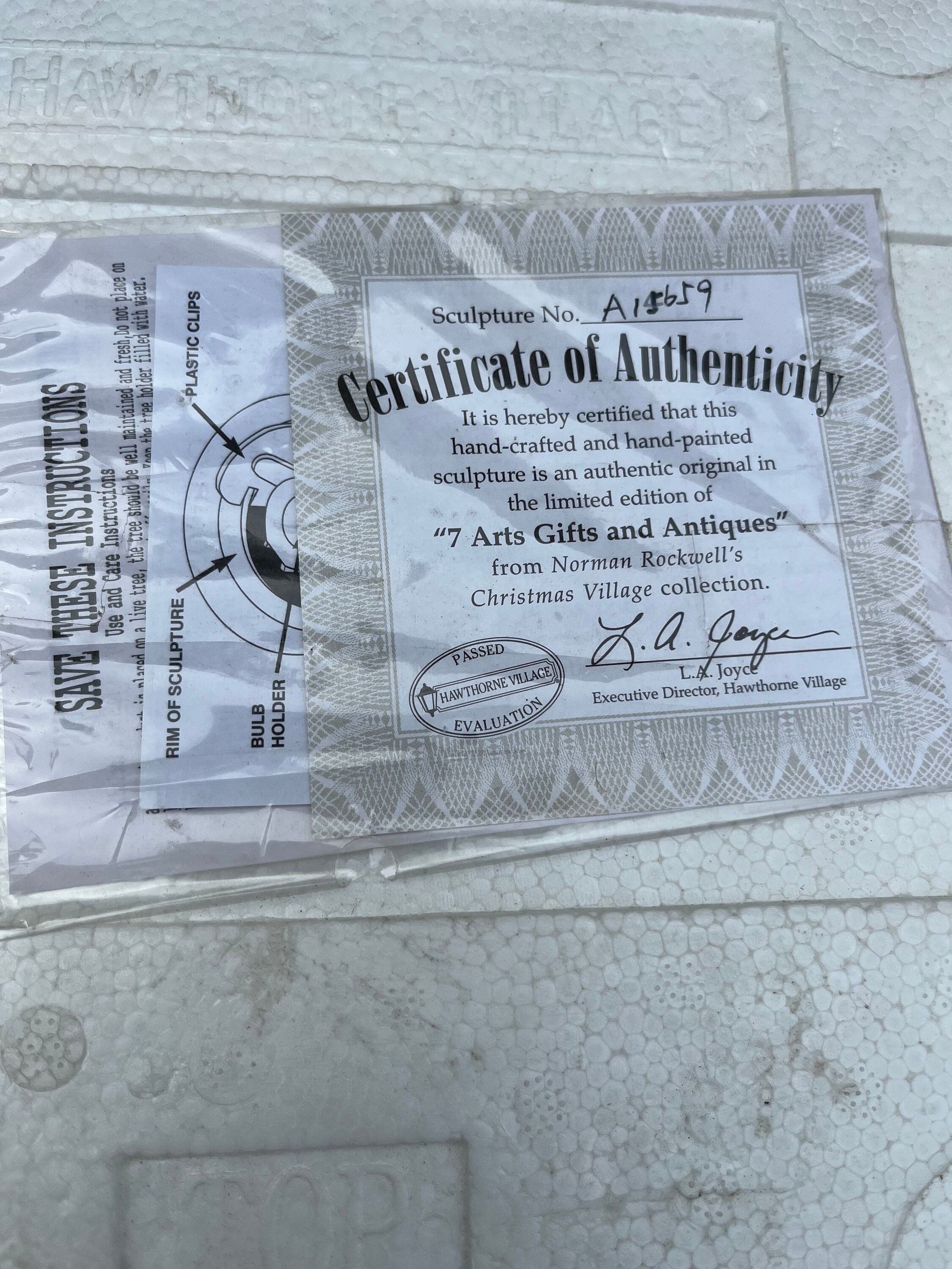 Norman Rockwell Hawthorne Village 