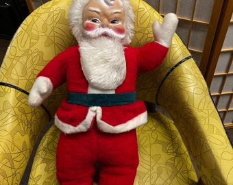 ラッシュトンスタイル サンタクロース ぬいぐるみ ゴム製フェイス