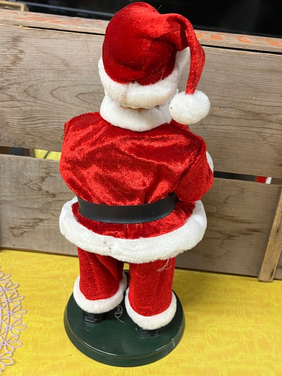 Santa Claus Ask and Press Fortune Teller Vintage Christmas Decor