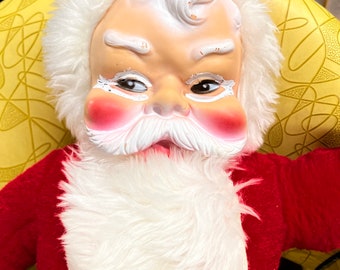 ラッシュトンスタイル サンタクロース ぬいぐるみ ゴム製フェイス