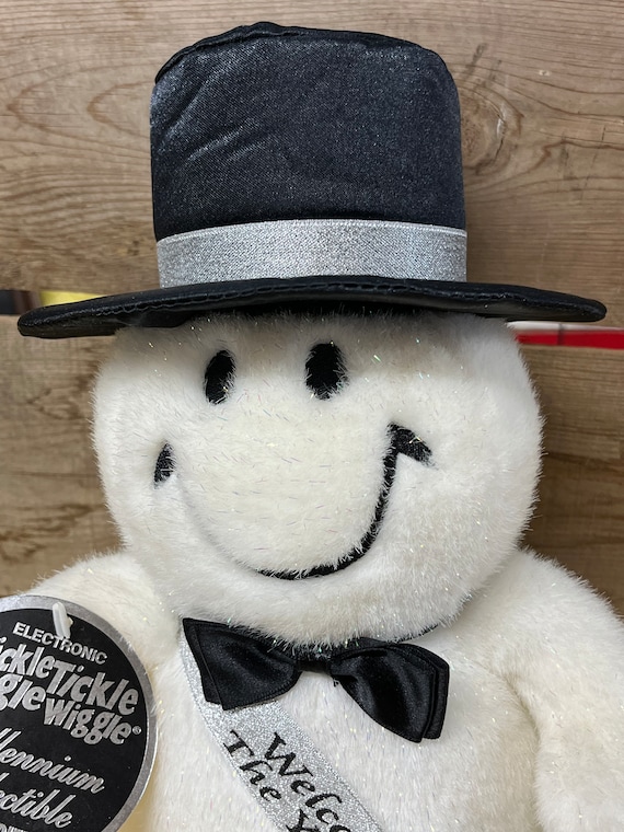 Laughing Snowman Tickle Tickle Wiggle Wiggle Vintage, Christmas