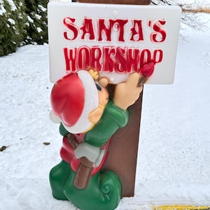 General Foam Plastics Santa Blow Mold - Etsy