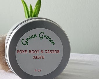 Ungüento de raíz de fitolaca y aceite de ricino 113 g