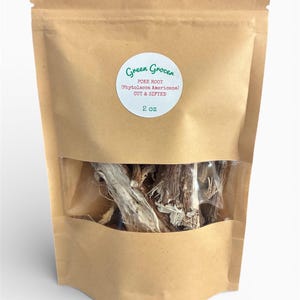 根ポケ - フィトラッカ・アメリカーナ カット＆ふるい分け