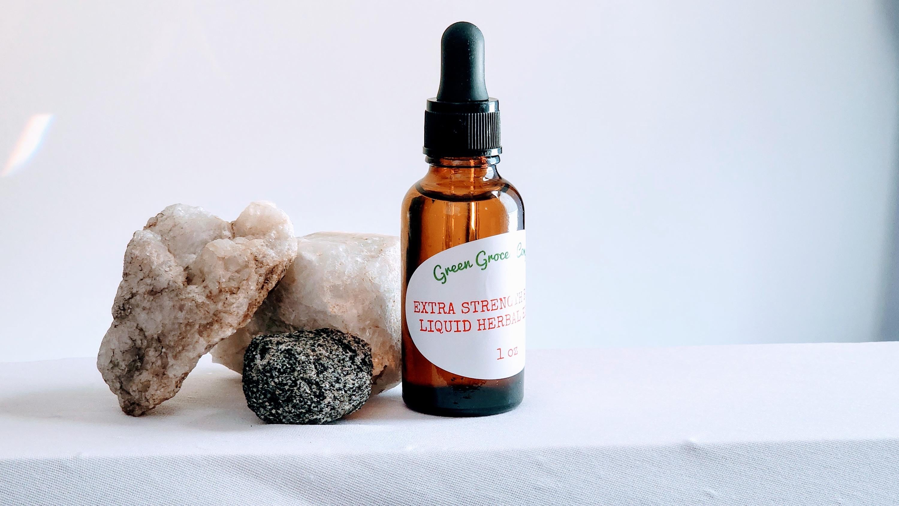 PARASITE DETOX TINCTURE-Burdock-Black Walnut Hull-Clove-Wormwood