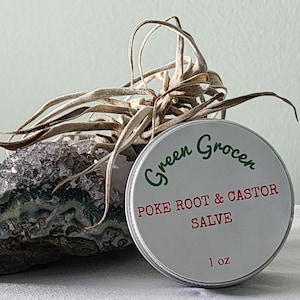 POKE ROOT And CASTOR Oil Salve