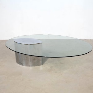 Italian "Lunario" coffee table by Cini Boeri for Gavina