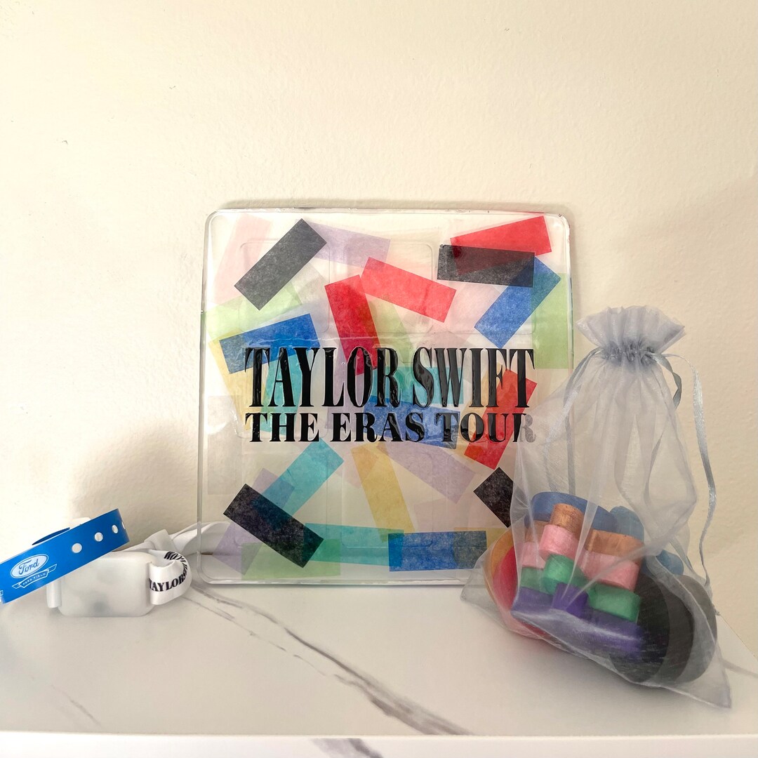 Taylor Swift Eras Tour Confetti Tic Tac Toe Board Etsy