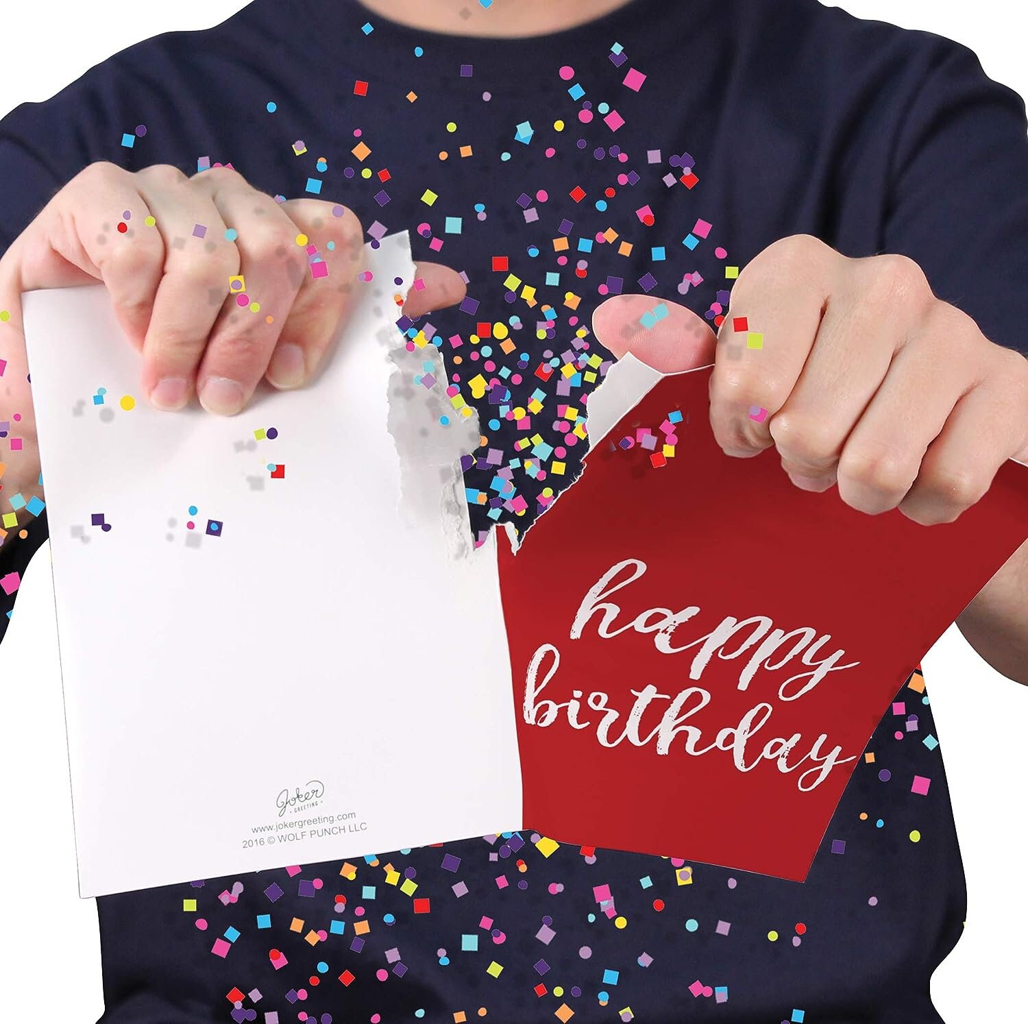 Bio-Glitter Trap Red Envelope (3-pack) by Joker Greeting