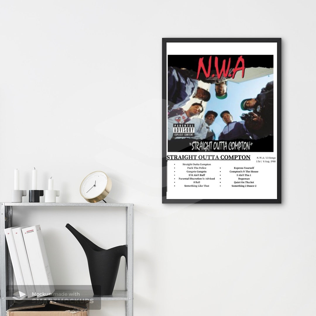 Album Cover Poster Rap Poster for Music Fans - Etsy