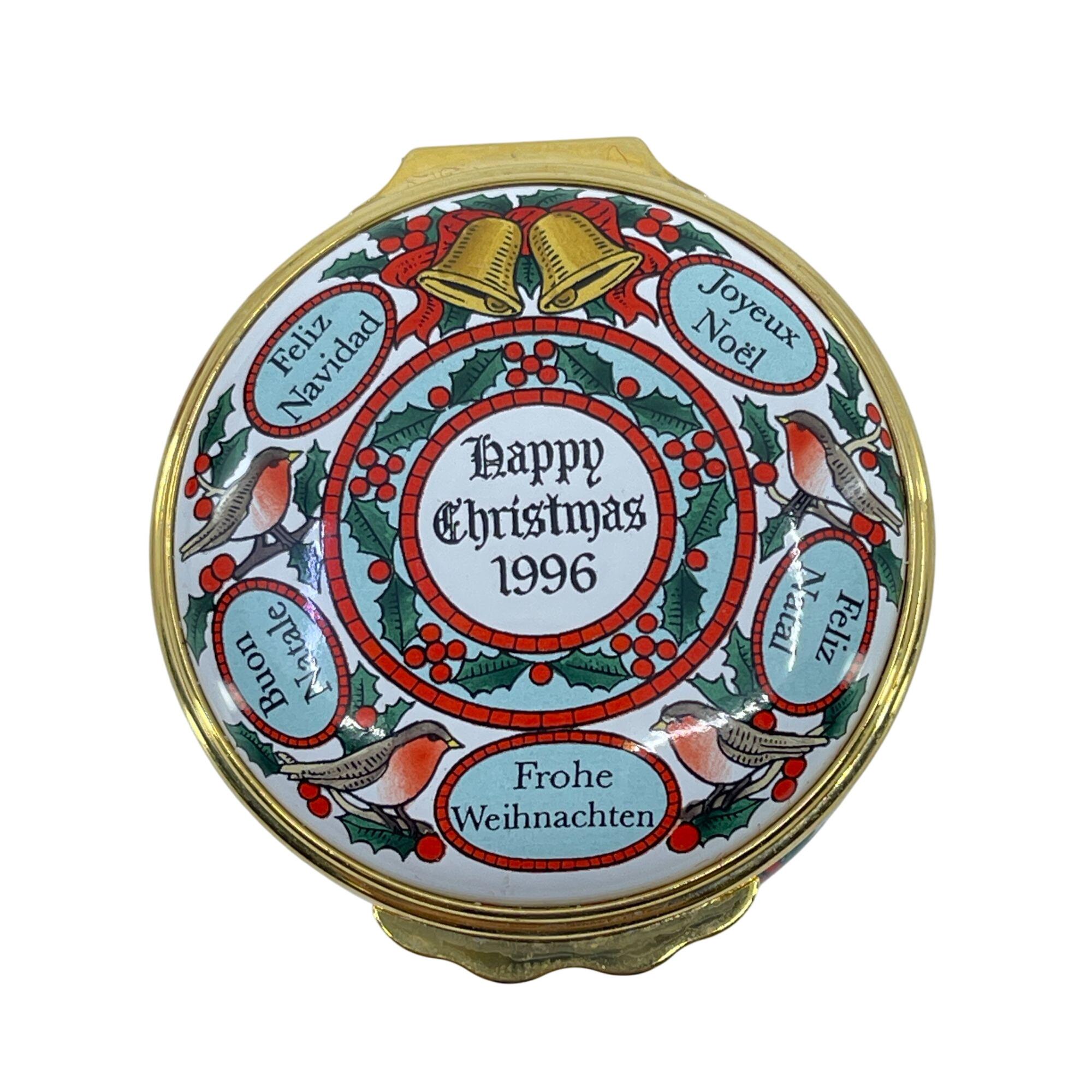 Halcyon Days Enamel Boxes Christmas - Etsy