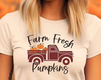 Pumpkin Farm Fresh Fall Women's Tee