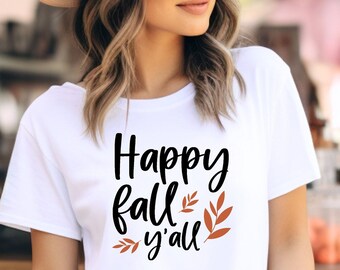 Happy Fall Ya'll Women's Tee