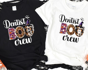 Dentist Halloween Boo Crew Women's Softstyle T-Shirt