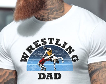 Men's Wrestling Dad Softstyle Tee
