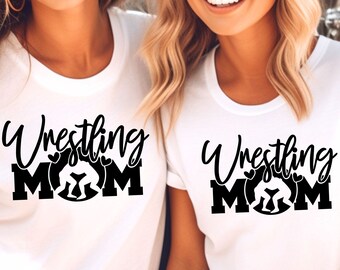 Women's Wrestling Mom Soft Short Sleeve Tee