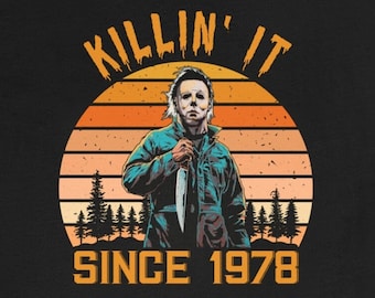 Michael Myers Killin It Unisex Short Sleeve Tee