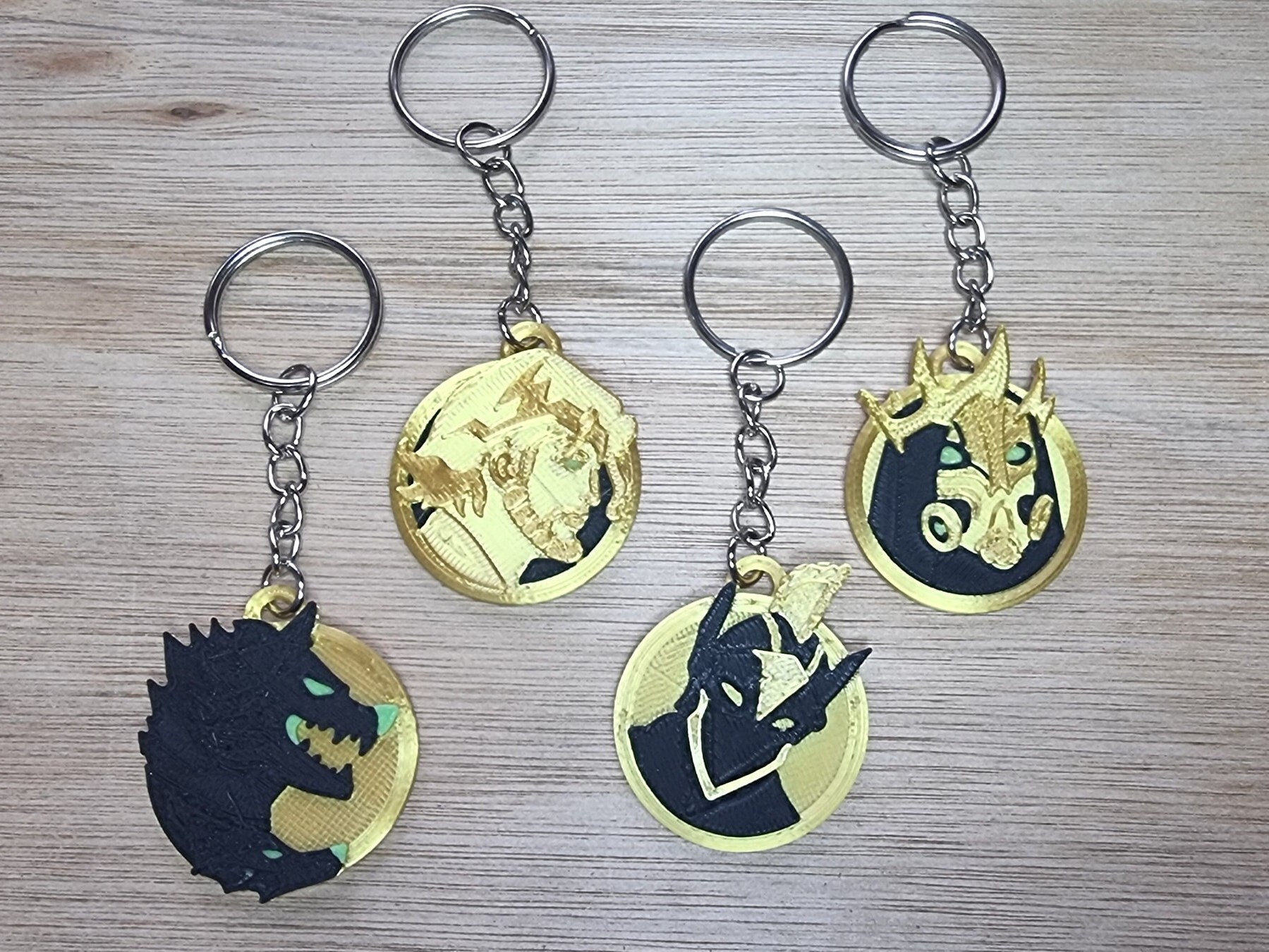 Cerberus Key Ring - Etsy Cerberus Key Ring - Etsy